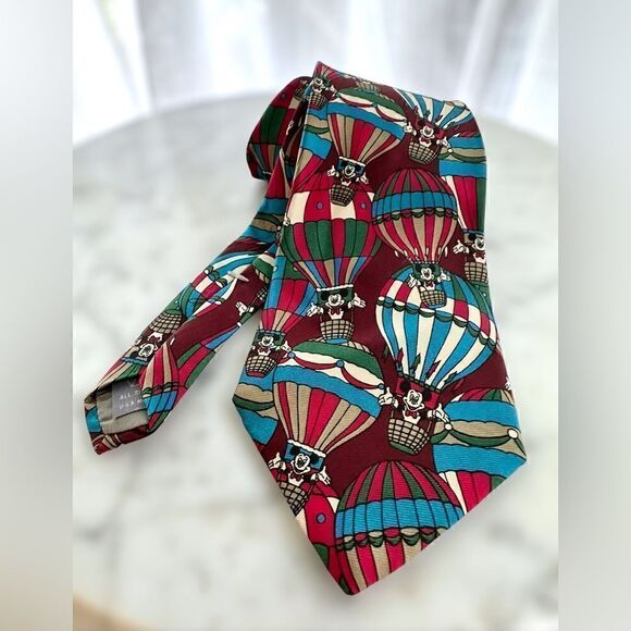 Mickey Mouse Disney Silk Tie 3.5” W 51” L - Picture 2 of 12